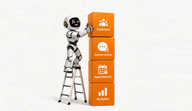 Organise customer data with SachAI using one platform for customers, conversations, appointments, and analytics.